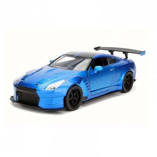 Miniature 1:24 Fast & Furious Nissan GT-R Ben Sopra bleue métallisée 2009 - Jada Toys Jada Toys - 2
