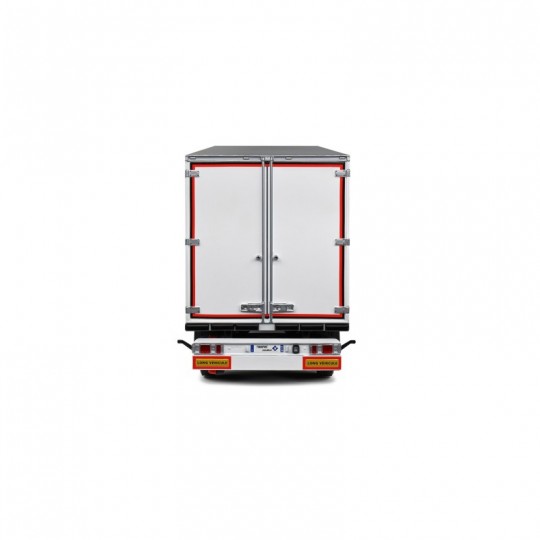Miniature 1:24 Remorque Semi Frigo Blanc 2023 - Solido Solido - 1