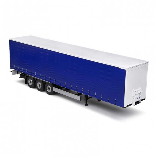 Miniature 1:24 Tarpaulin Trailer Maersk blue - Solido Solido - 2