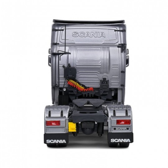 Miniature 1:24 Scania 580S Highline custom silver 2023 - Solido Solido - 1