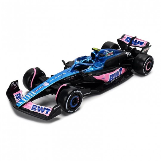 Miniature 1:18 Alpine F1 Team A524 blue P.Gasly Monaco GP 2024 - Solido Solido - 1