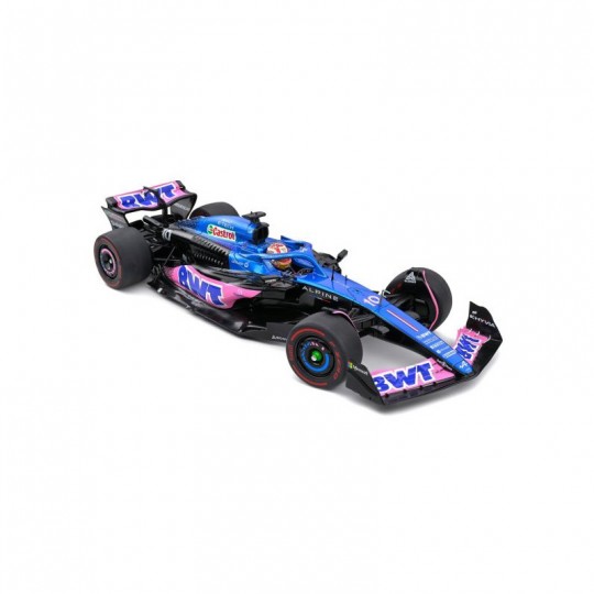 Miniature 1:18 Alpine F1 team A523 blue P.Gasly GP Allemagne 2023 - Solido Solido - 1