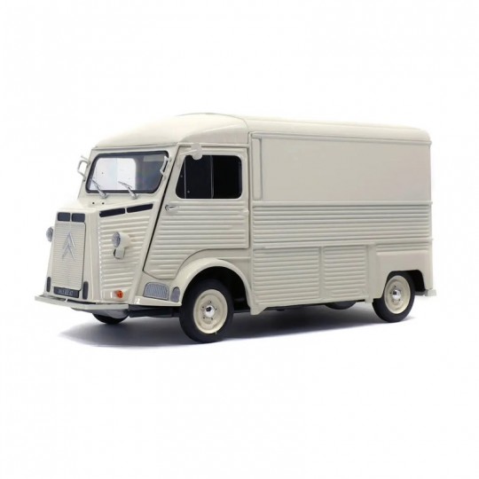 Miniature 1:18 Citroën type HY Fourgon beige Tacot 40 ans 1969 - Solido Solido - 2
