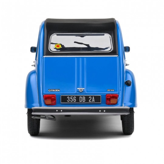 Miniature 1:18 Citroën 2CV6 bleu pétrole1982 - Solido Solido - 2