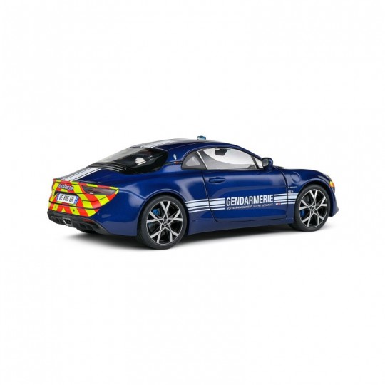 Miniature 1:18 Alpine A110 Gendarmerie blue 2023 - Solido Solido - 1