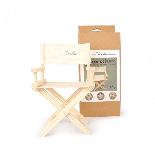 Mini chaise en toile pliante - Maïlou Tradition Maïlou Tradition - 1