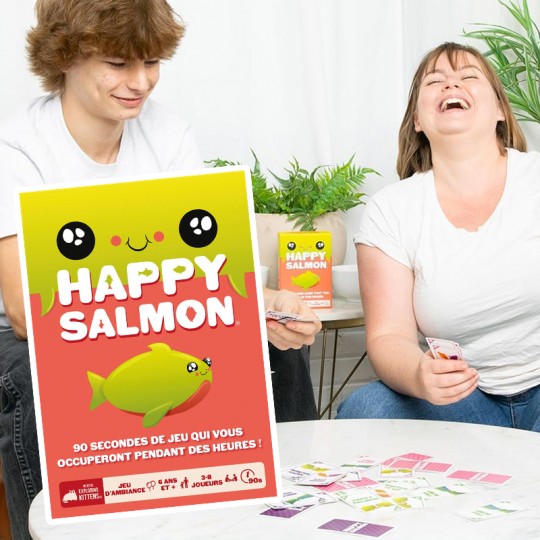 Happy Salmon Exploding Kittens - 2