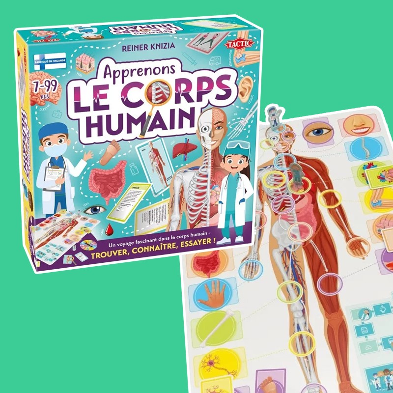 Apprenons le corps humain – Tactic