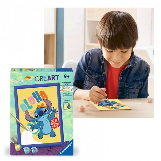 CreArt Kids 18x24cm : Stitch - Ravensburger Ravensburger - 6
