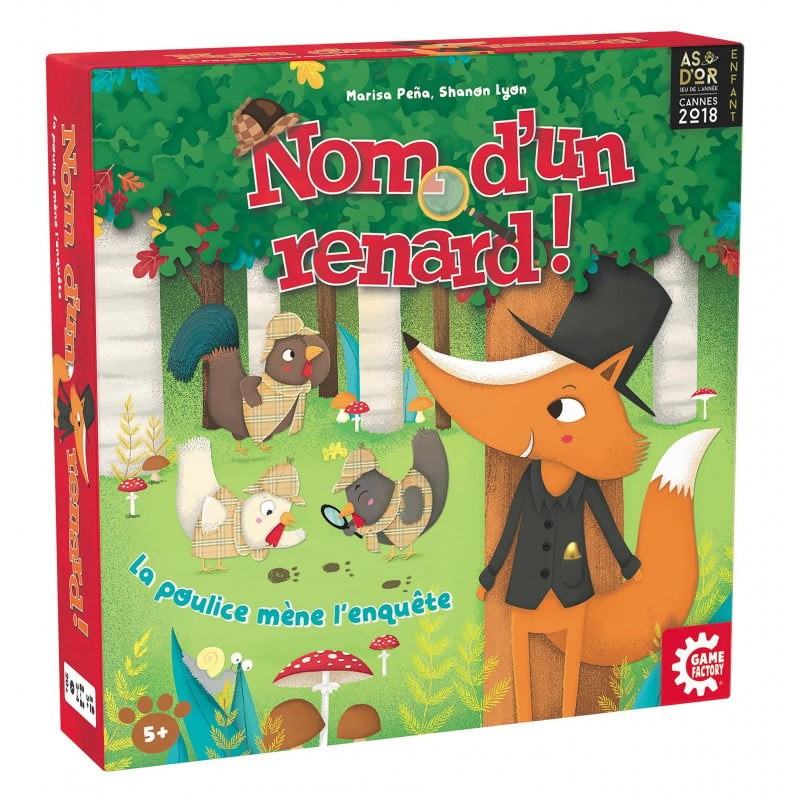 Boite de Nom d'un Renard