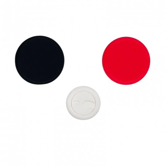 Silicon' Palet, Le jeu de Palets en Silicone (Noir et Rouge) - Cadetel Cadetel - 1