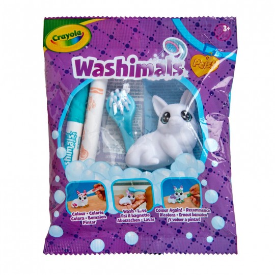 Sachet Washimals 1 animal Série 1 - Crayola Crayola - 1