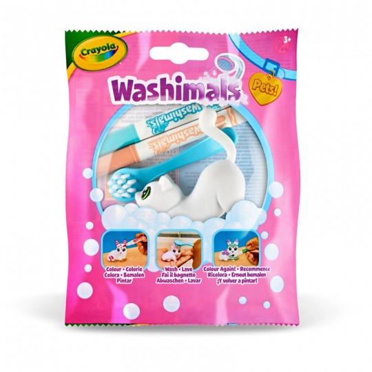 Sachet Washimals 1 animal Série 2 - Crayola Crayola - 1
