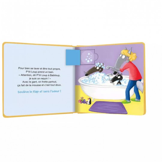 Livre P'tit loup : Le livre des odeurs - Auzou Auzou - 2