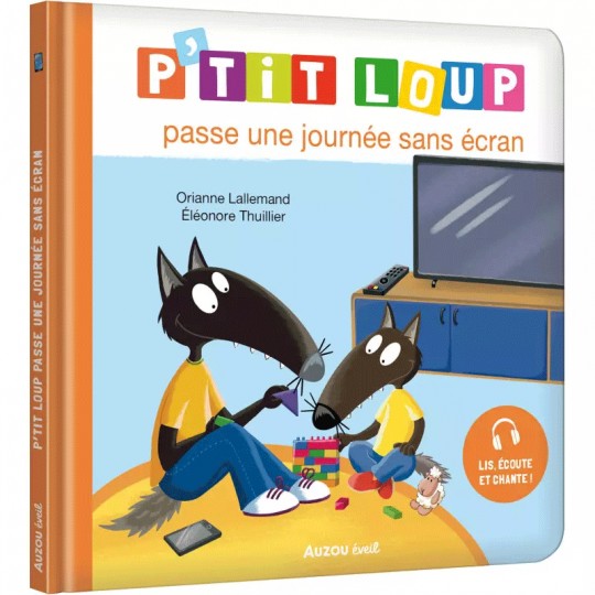 Mon album : P'tit loup passe une journée sans écran - Auzou Auzou - 2