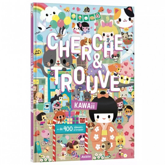 Livre Cherche et trouve Kawaii - Auzou Auzou - 1