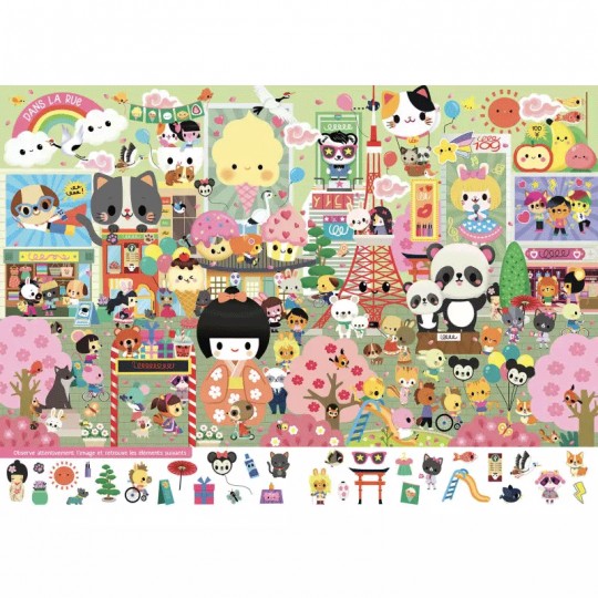 Livre Cherche et trouve Kawaii - Auzou Auzou - 4