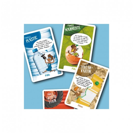 Jeu des 7 familles Le tri des déchets La Petite Boite Edition - 2