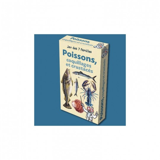 Jeu des 7 familles Les Poissons, coquillages et crustacés La Petite Boite Edition - 2