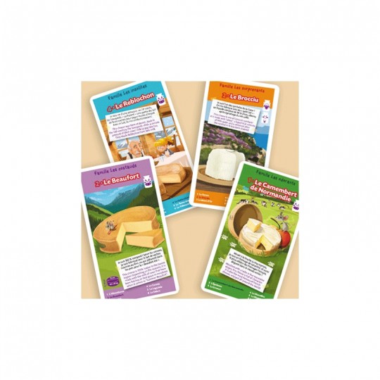 Jeu des 7 familles les fromages de France La Petite Boite Edition - 2
