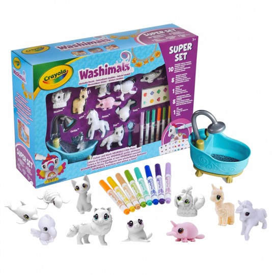 Washimals Sticker Super Set - Crayola Crayola - 1