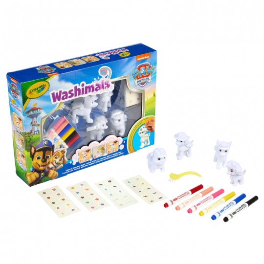 Washimals 4 animaux Pat'Patrouille - Crayola Crayola - 2
