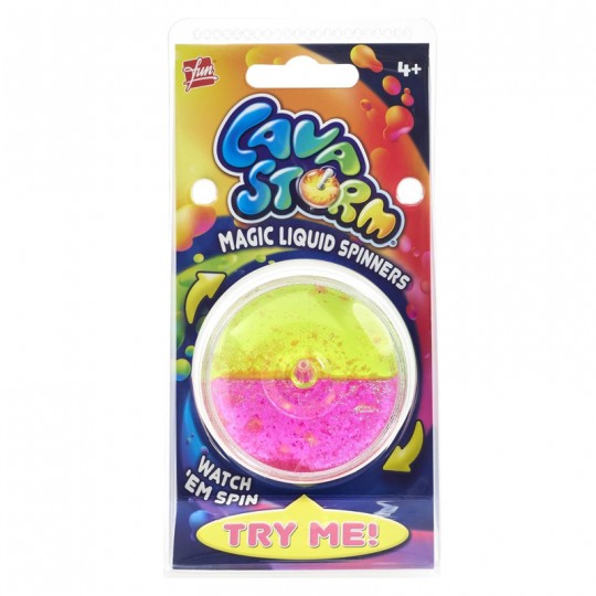 Toupie LavaStorm Magic Liquid Spinners Goliath - 1