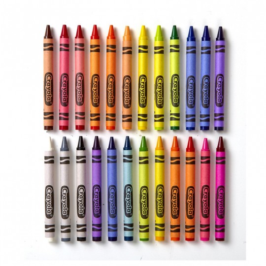 24 Crayons à la cire - Crayola Crayola - 1