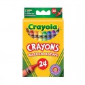24 Crayons à la cire - Crayola Crayola - 2 24 Crayons à la cire - Crayola Crayola - 2