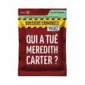 Dossiers Criminels Pocket : Qui a tué Meredith Carter ? Platonia Games - 2 Dossiers Criminels Pocket : Qui a tué Meredith Carter ? Platonia Games - 2