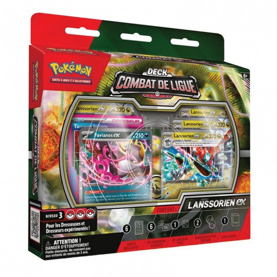 Pokémon : Deck Combat de Ligue - Lanssorien-EX Pokémon - 1