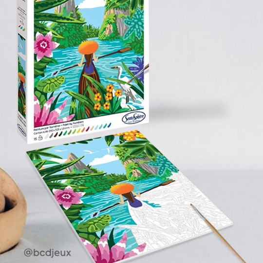 Palette d'artiste - Lagon en Thaïlande SentoSphère - 2