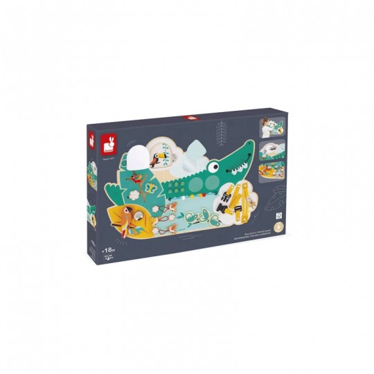 Panneau d'activités Busy Board Crocodile Tropik - Janod Janod - 1