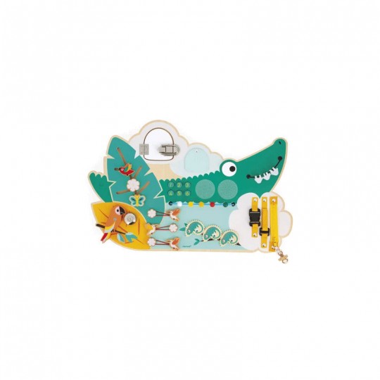 Panneau d'activités Busy Board Crocodile Tropik - Janod Janod - 2