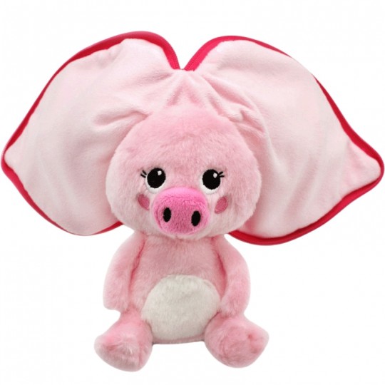 Peluche Flipetz Piglet le cochon/radis - Les Déglingos Les Déglingos - 2