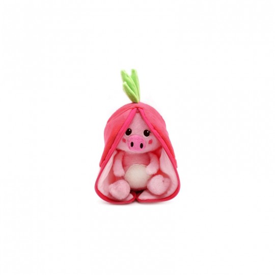 Peluche Flipetz Piglet le cochon/radis - Les Déglingos Les Déglingos - 3