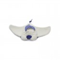 Peluche Les Ptipotos : raie manta Mantalou maman et son bébé violet Les Déglingos - 1 Peluche Les Ptipotos : raie manta Mantalou maman et son bébé violet Les Déglingos - 1