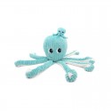 Peluche Les Ptipotos : Pieuvre Filou maman et son bébé bleu aqua Les Déglingos - 1 Peluche Les Ptipotos : Pieuvre Filou maman et son bébé bleu aqua Les Déglingos - 1