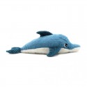 Peluche Les Ptipotos : dauphin Tofou maman et son bébé bleu Les Déglingos - 1 Peluche Les Ptipotos : dauphin Tofou maman et son bébé bleu Les Déglingos - 1