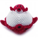 Peluche Les Ptipotos : poisson globe Gobetou maman et son bébé betterave Les Déglingos - 2 Peluche Les Ptipotos : poisson globe Gobetou maman et son bébé betterave Les Déglingos - 2