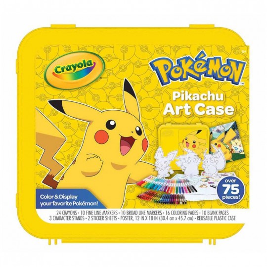 Pokemon Pikachu Art Case - Crayola Crayola - 2