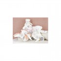 Collection Anniversaire : Ours en peluche Blanc attache-sucette 20 cm - Doudou et compagnie Doudou et compagnie - 1 Collection Anniversaire : Ours en peluche Blanc attache-sucette 20 cm - Doudou et compagnie Doudou et compagnie - 1