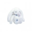 Lapin Fleurette : Peluche Lapin blanc 25 cm - Doudou et compagnie Doudou et compagnie - 1 Lapin Fleurette : Peluche Lapin blanc 25 cm - Doudou et compagnie Doudou et compagnie - 1