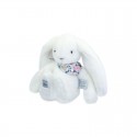 Lapin Fleurette : Peluche Lapin blanc 25 cm - Doudou et compagnie Doudou et compagnie - 2 Lapin Fleurette : Peluche Lapin blanc 25 cm - Doudou et compagnie Doudou et compagnie - 2