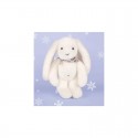Lapin Fleurette : Peluche Lapin blanc 25 cm - Doudou et compagnie Doudou et compagnie - 3 Lapin Fleurette : Peluche Lapin blanc 25 cm - Doudou et compagnie Doudou et compagnie - 3