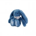 Lapin Fleurette : Peluche Lapin bleu 25 cm - Doudou et compagnie Doudou et compagnie - 2 Lapin Fleurette : Peluche Lapin bleu 25 cm - Doudou et compagnie Doudou et compagnie - 2