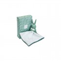Lapin DOUDOU : Doudou Lapin mouchoir Vert 10 cm - Doudou et compagnie Doudou et compagnie - 2 Lapin DOUDOU : Doudou Lapin mouchoir Vert 10 cm - Doudou et compagnie Doudou et compagnie - 2