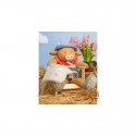 Dans mon jardin : Peluche vache verte avec doudou 28 cm - Doudou et compagnie Doudou et compagnie - 3 Dans mon jardin : Peluche vache verte avec doudou 28 cm - Doudou et compagnie Doudou et compagnie - 3