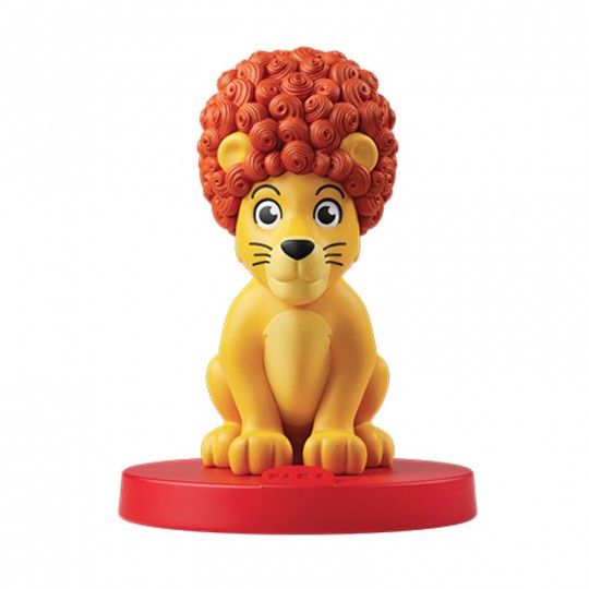 Figurine lion pour conteuse Unique comme Léo - Faba Faba S.R.L - 1