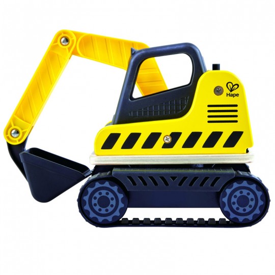 Mes engins de chantier Pelleteuse - Hape Hape - 1